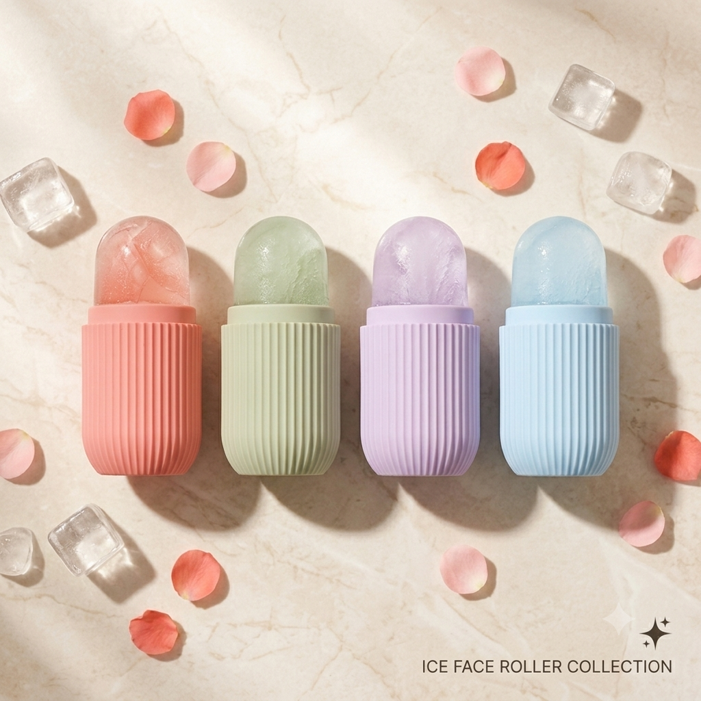 LUMENAO Ice Face Roller — Cold Therapy for Instant Depuffing & Radiance